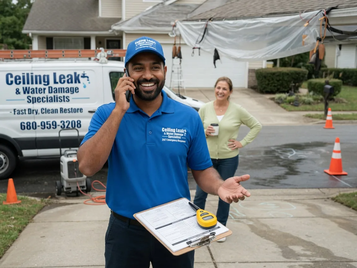 Ceiling Leak Cleanup Carlton, OR FAQs